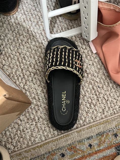 chanel chain slides dupe|chanel bucket dupe.